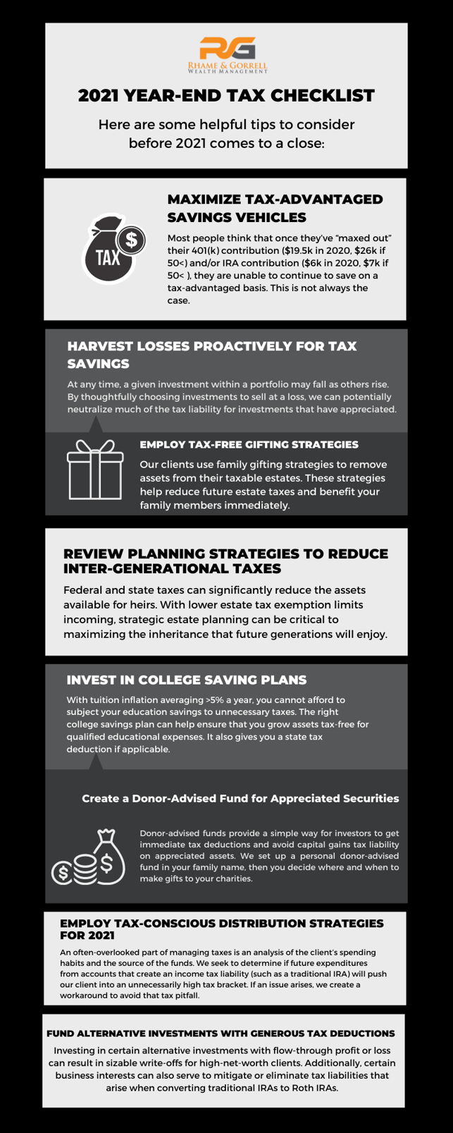 Year-End Tax  Checklist Infographic (1)